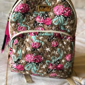 Betsey Johnson Quilted Backpack